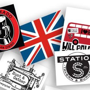 Full Color Stickers<br>Many Sizes<br>Quality Materials<br>2-4 days