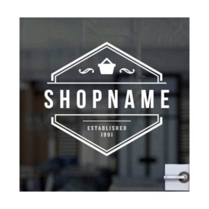 Window Signs<br>12" x 12"<br>Outdoor Vinyl<br>5-7 days