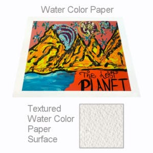 Fine Art Giclee<br>Water Color Paper<br>Canson 310gsm<br>1-3 days