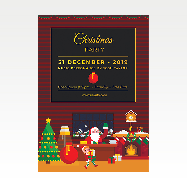 Holiday Posters<br>13"x19"<br>12pt Coated Cover<br>1-3 days